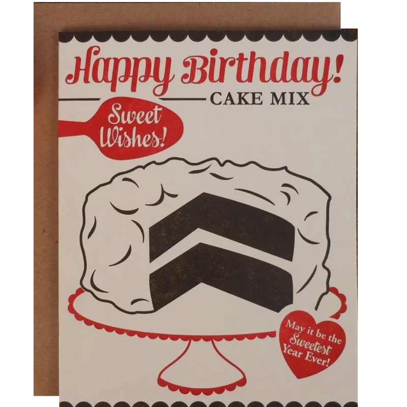 Sweet Cake Birthday Card