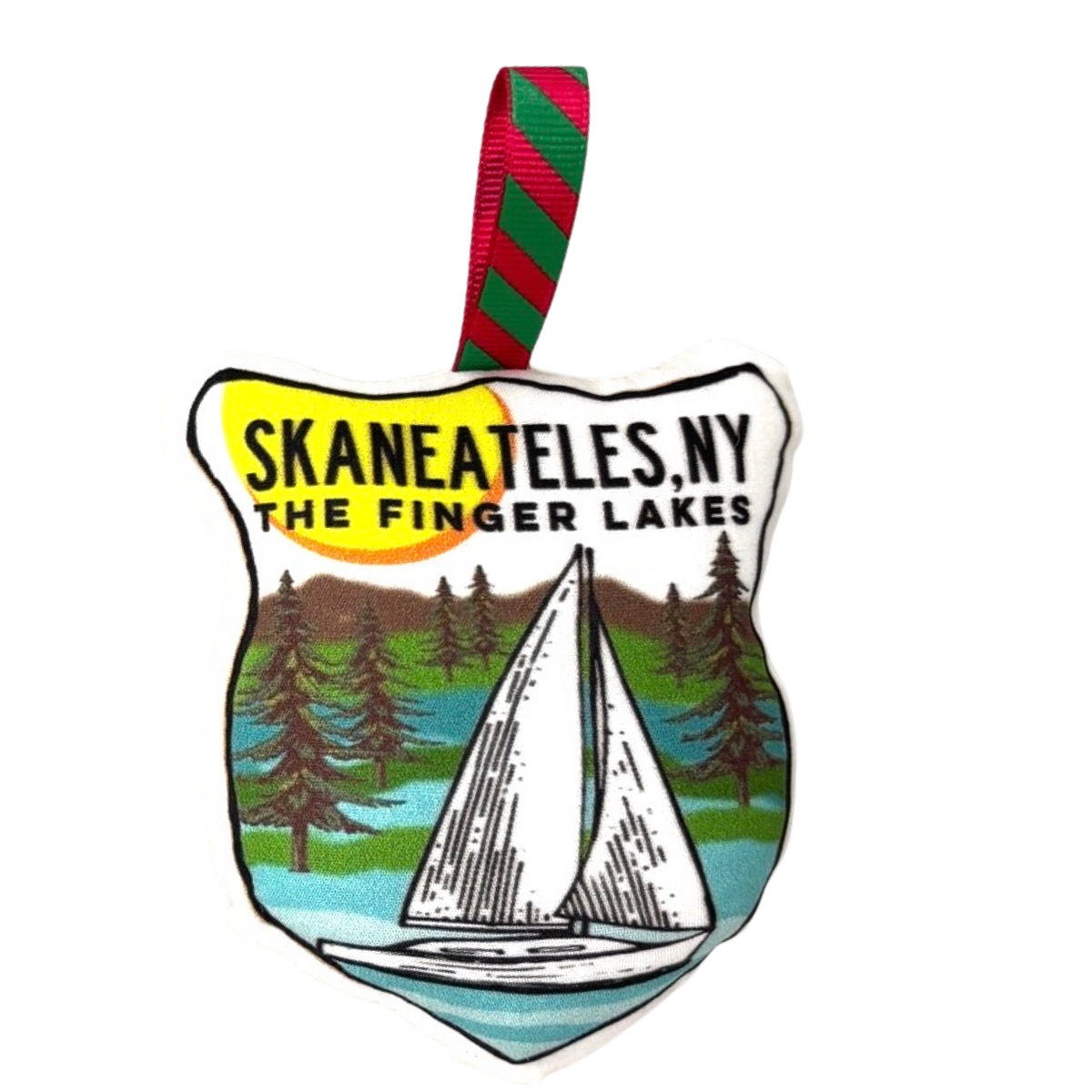 Skaneateles puffy Ornament