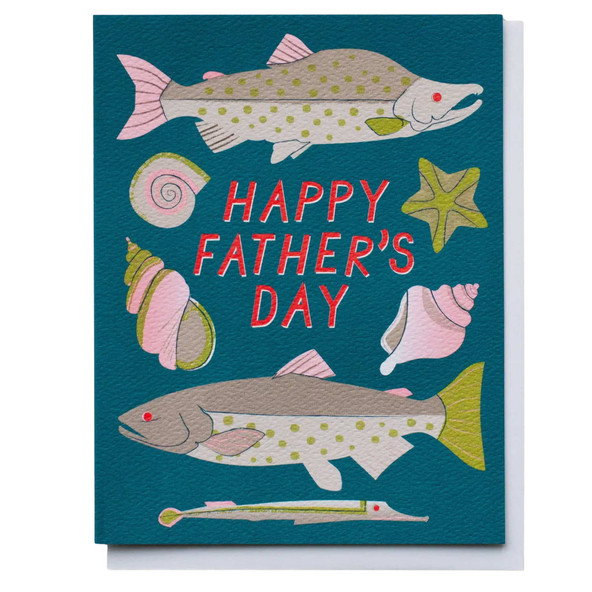 Father’s Day fish greeting card