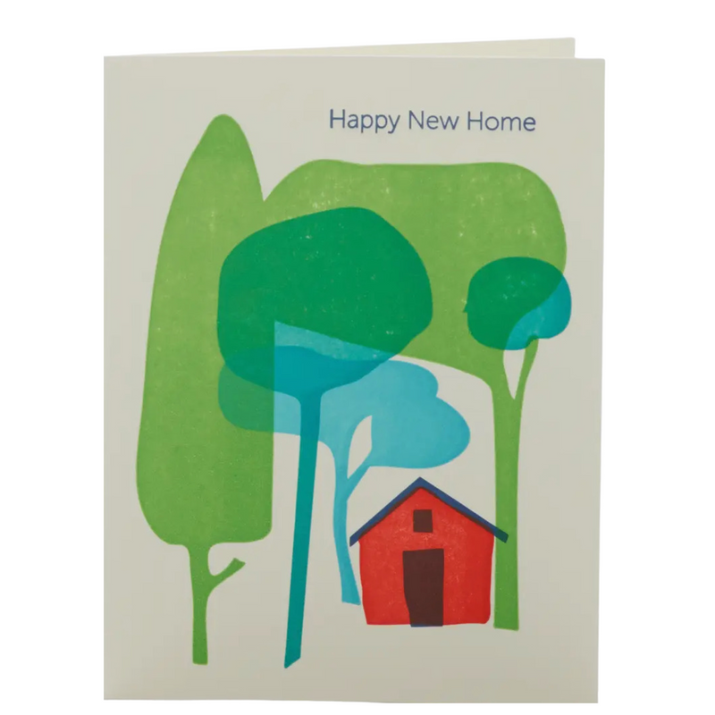 Happy new home greeting card