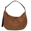 large crescent brown : BAGGU bag