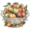 Apple  die-cut place mats
