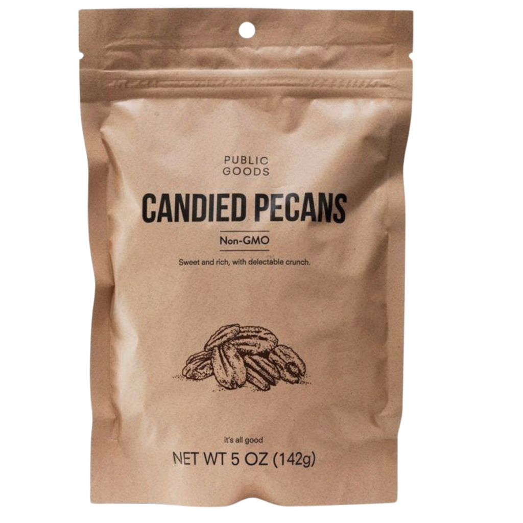 candies pecans