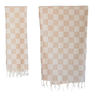 oat check Turkish Towel  (2 sizes)
