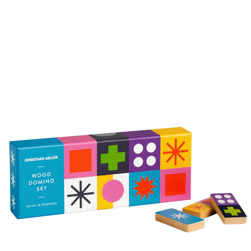 Jonathan Adler Helsinki Wood Domino Set