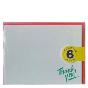 thank you- letter press box set