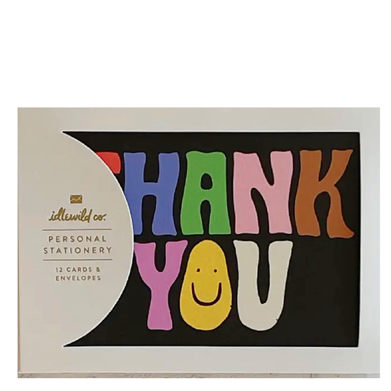 Thank you groovy: boxed notecard set