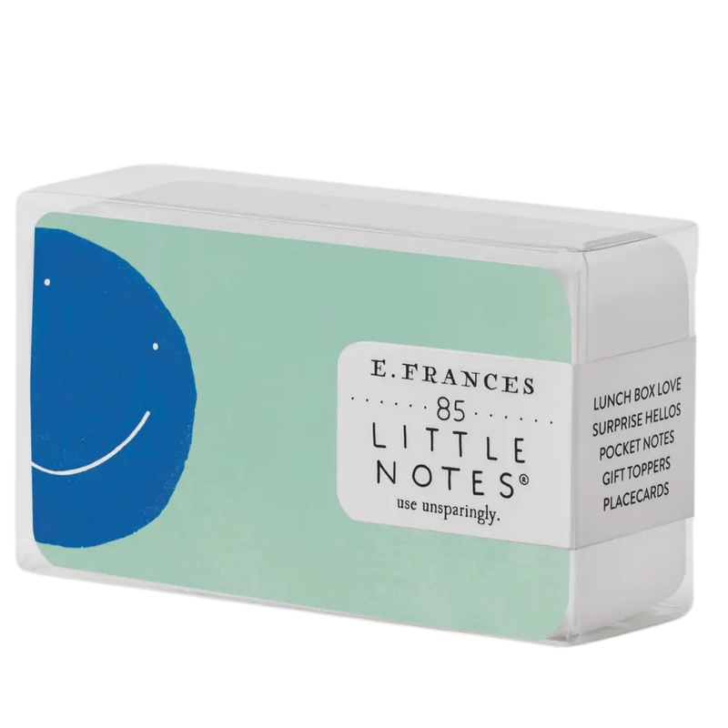 Blue Smiley Little Notes®
