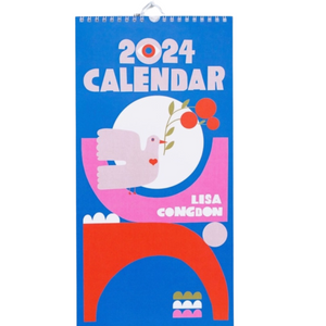 2024 Wall Calendar By Lisa Congdon