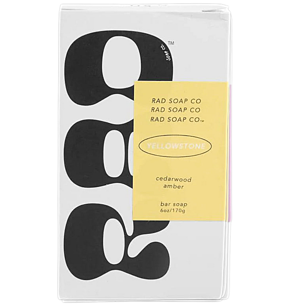 Yellowstone Bar Soap: cedar + amber