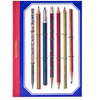 Vintage Pencils -Lay Flat Journal - A5