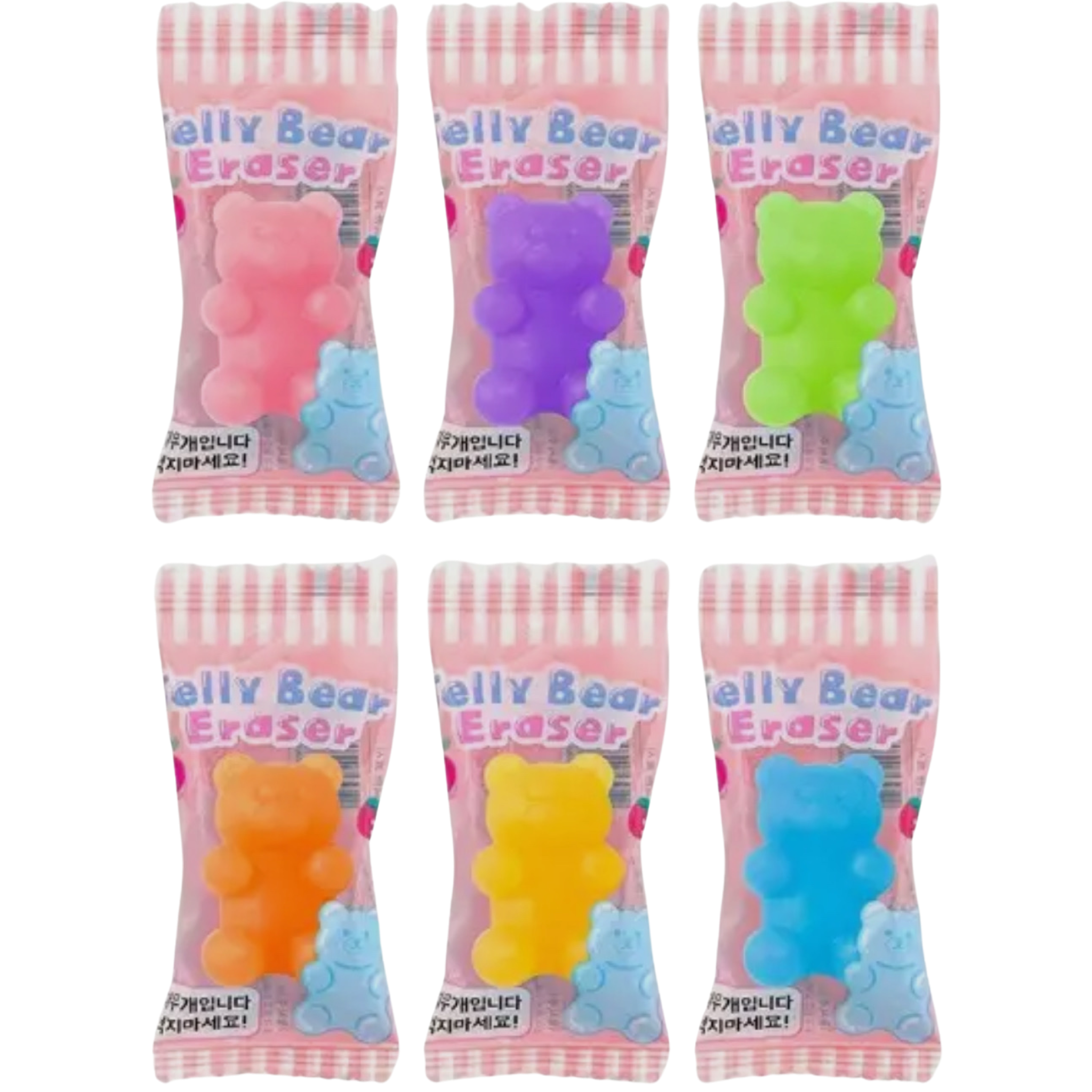 Jelly bear eraser