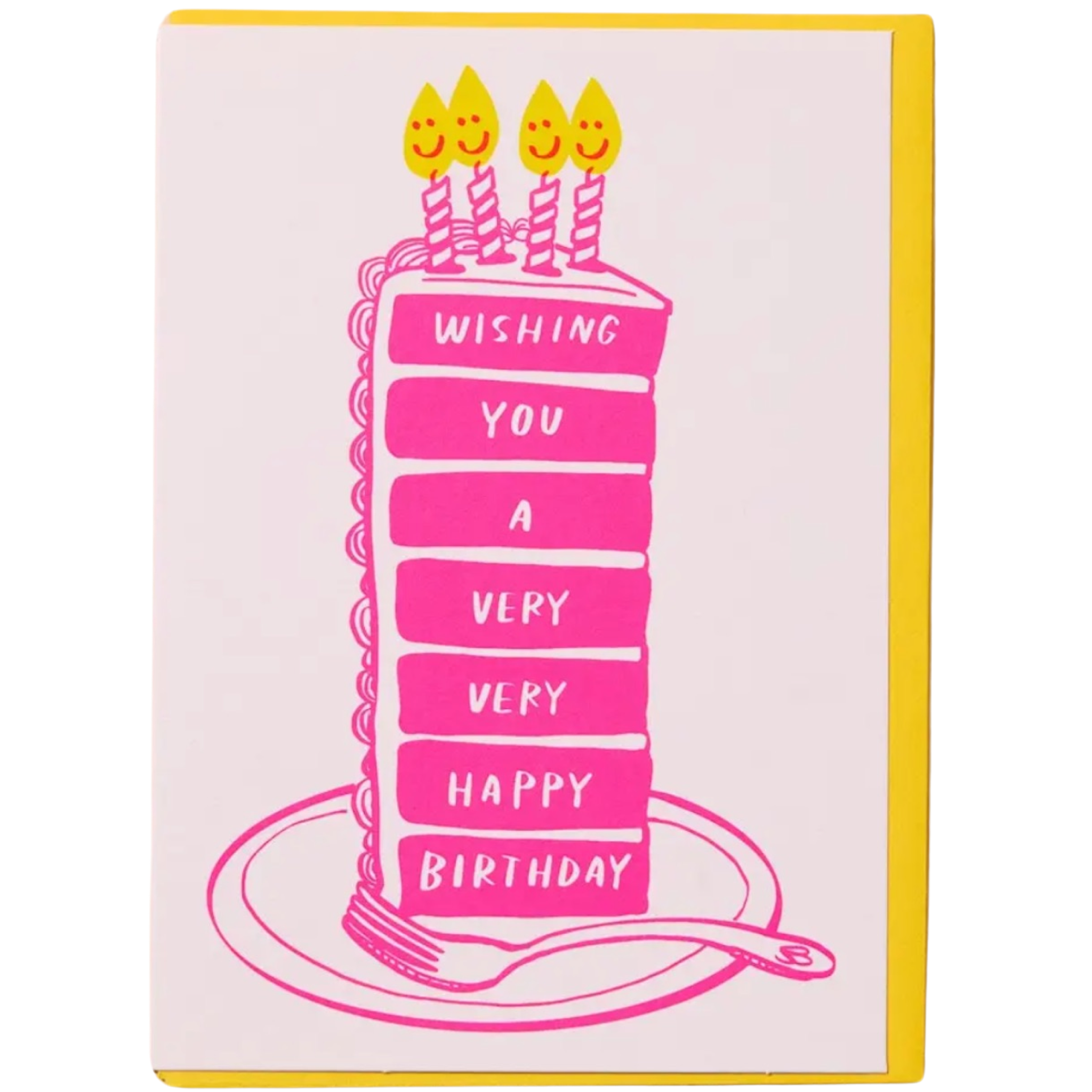 birthday cake card
