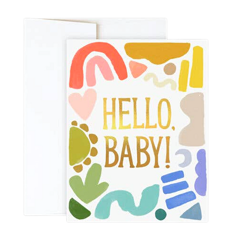 Hello Baby! greeting card