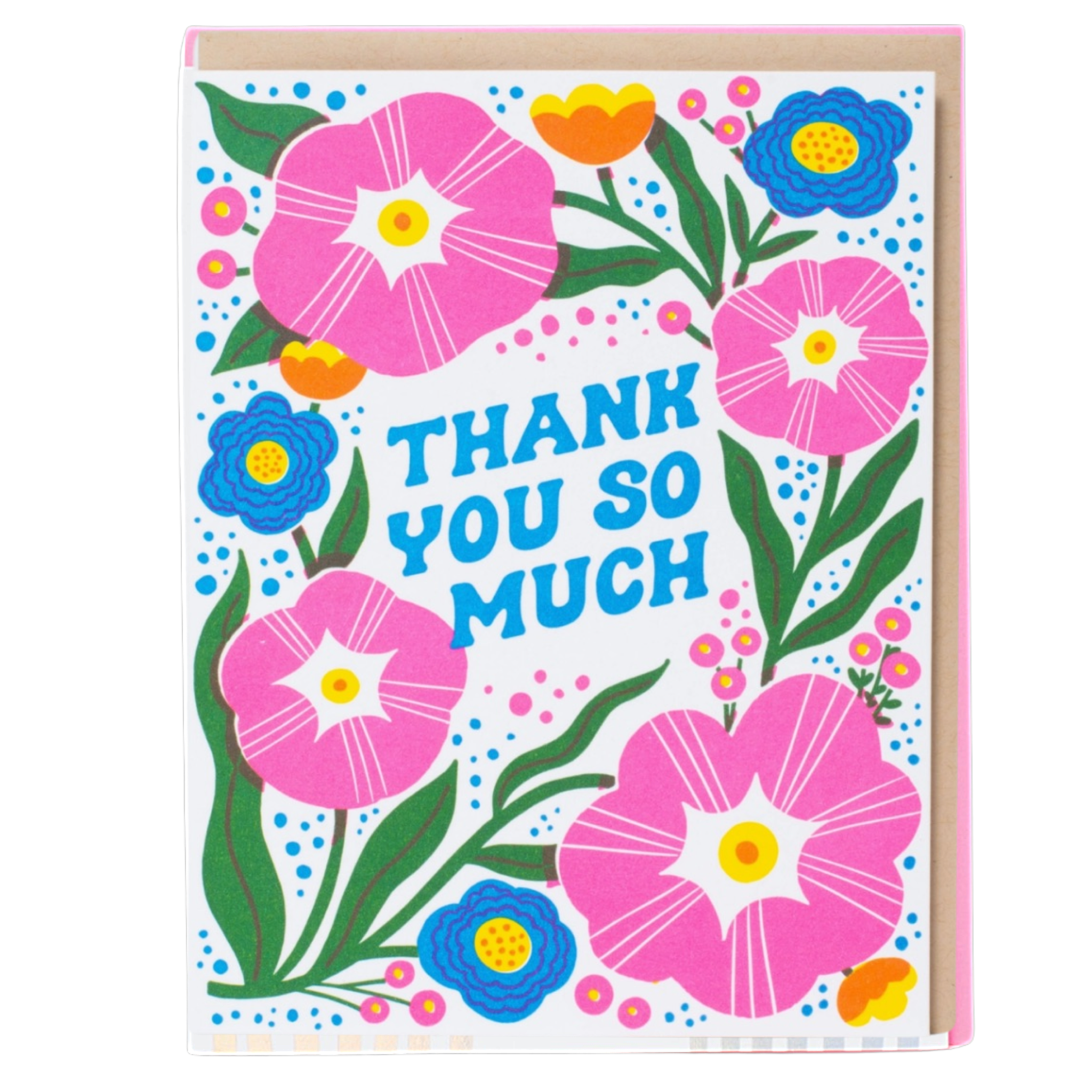 Thank You so much greeting card