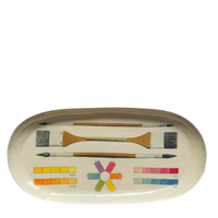 oval tray: art of coloring