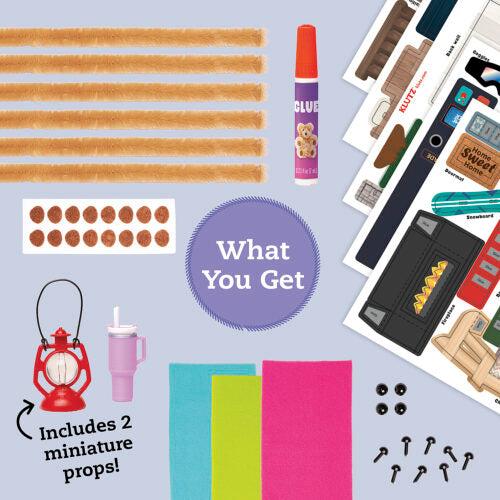 DIY COZY bear cabin - Klutz