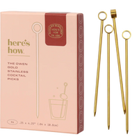 The Owen: cocktail picks