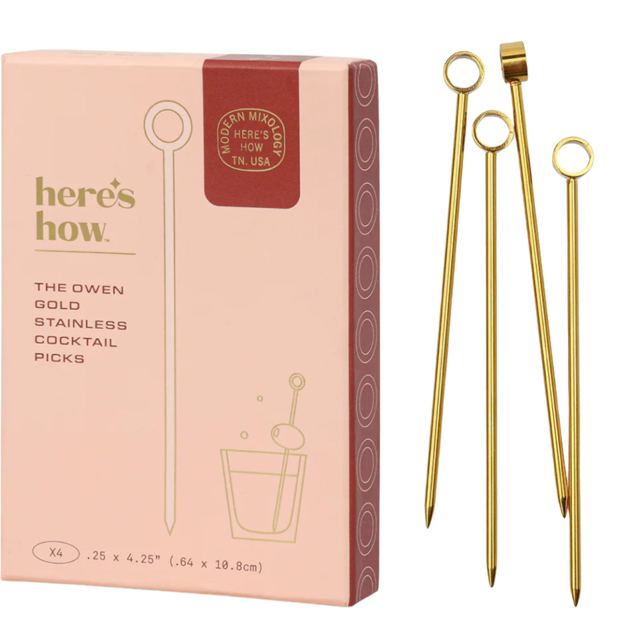 The Owen: cocktail picks