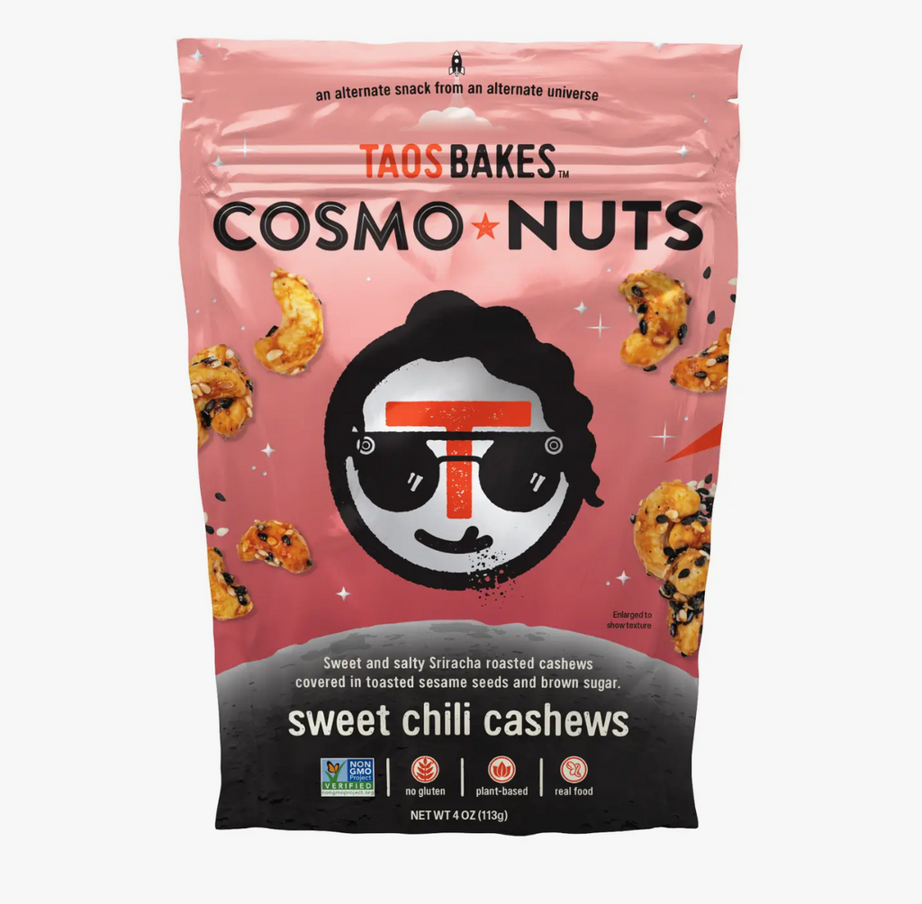 Sweet Chile Cashews: cosmo nuts