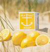 lemon + sea salt soap