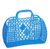 royal blue: large retro basket {Sun Jellies}