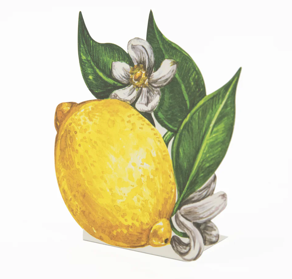 lemon orchard: place card