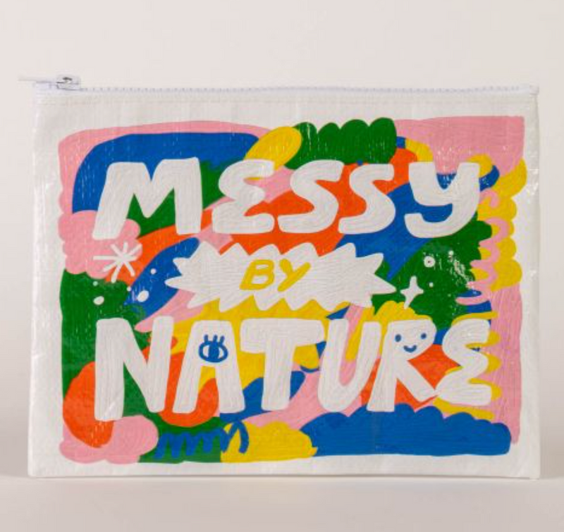 messy by nature zipper pouch