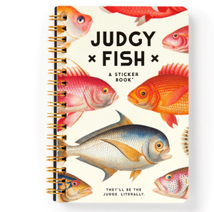 Sticker Book Judgy Fish