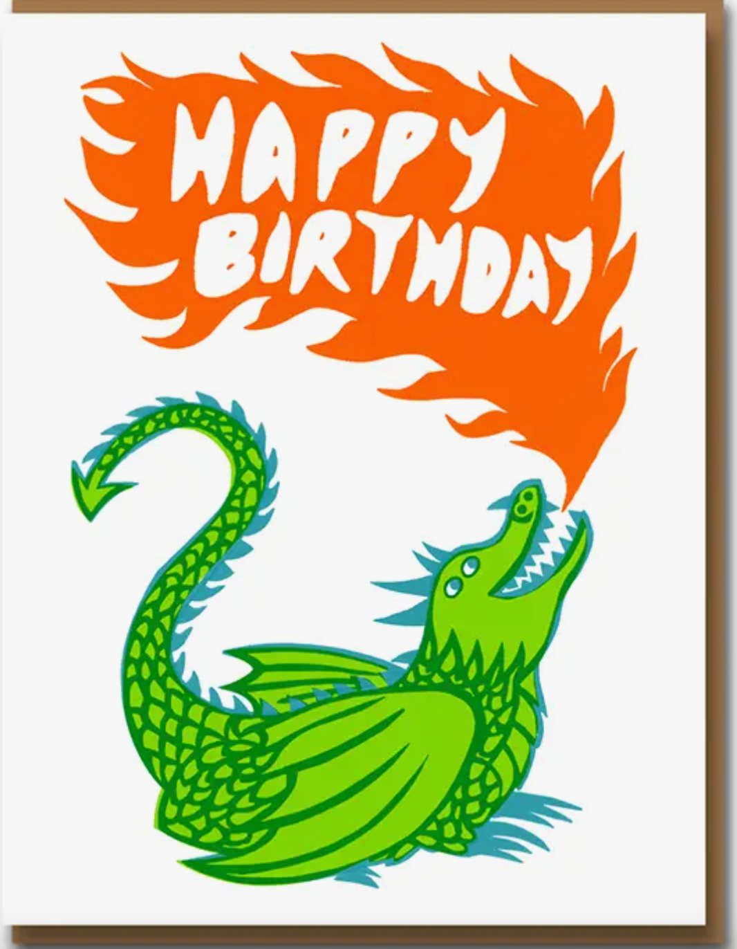 dragon birthday card