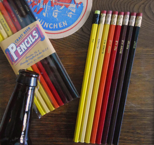 Craft Beer Pencil Set