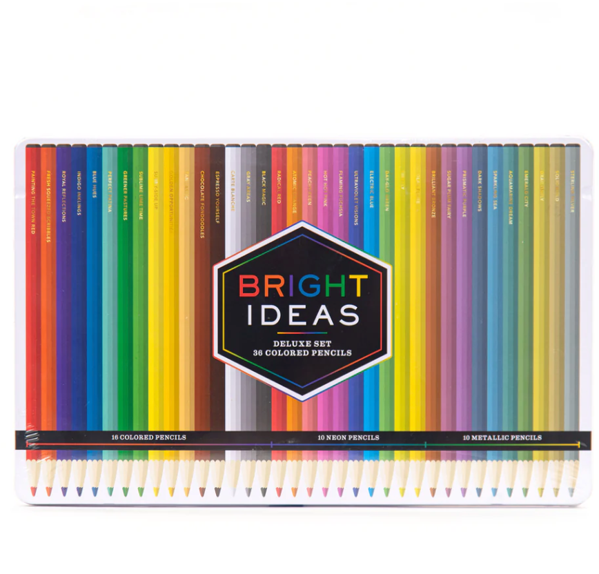 Bright Ideas Deluxe Colored Pencil Set