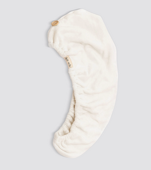 Quick Dry Hair Towel - Eco White