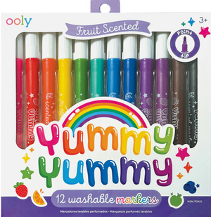 12 markers yummy yummy scented