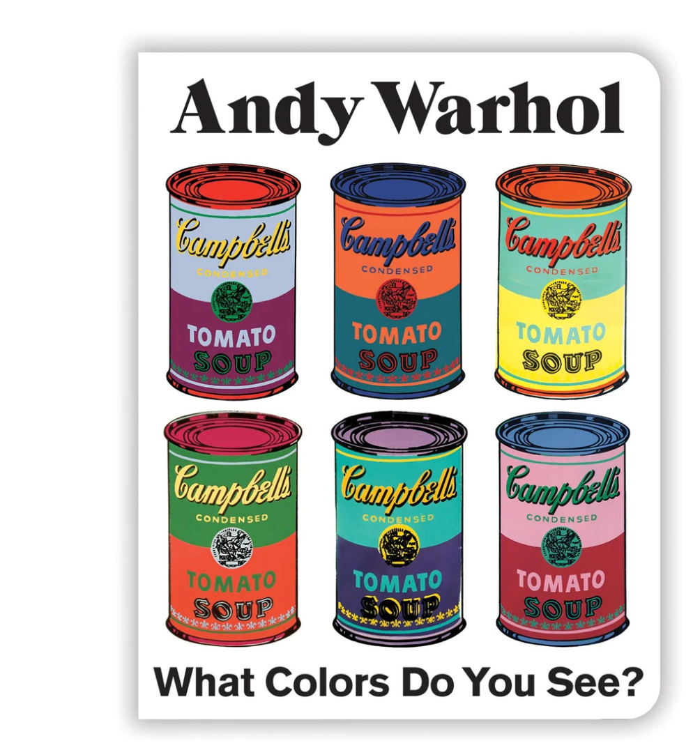 Board Book Warhol What Colors Do You See?