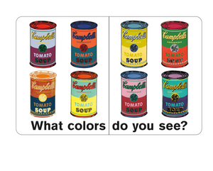 Board Book Warhol What Colors Do You See?