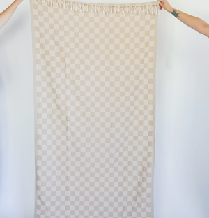 oat check Turkish Towel  (2 sizes)