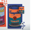 orange 300 Piece Tin Puzzle Andy Warhol Soup Can