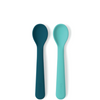 blues: silicone kids spoon