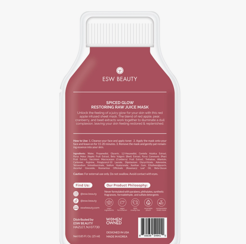 Spiced Glow Restoring Raw Juice Mask