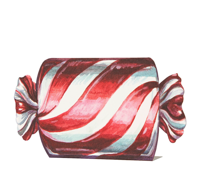 candy peppermint place card