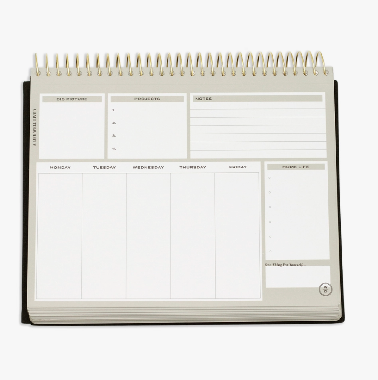 stay on track desk notepad
