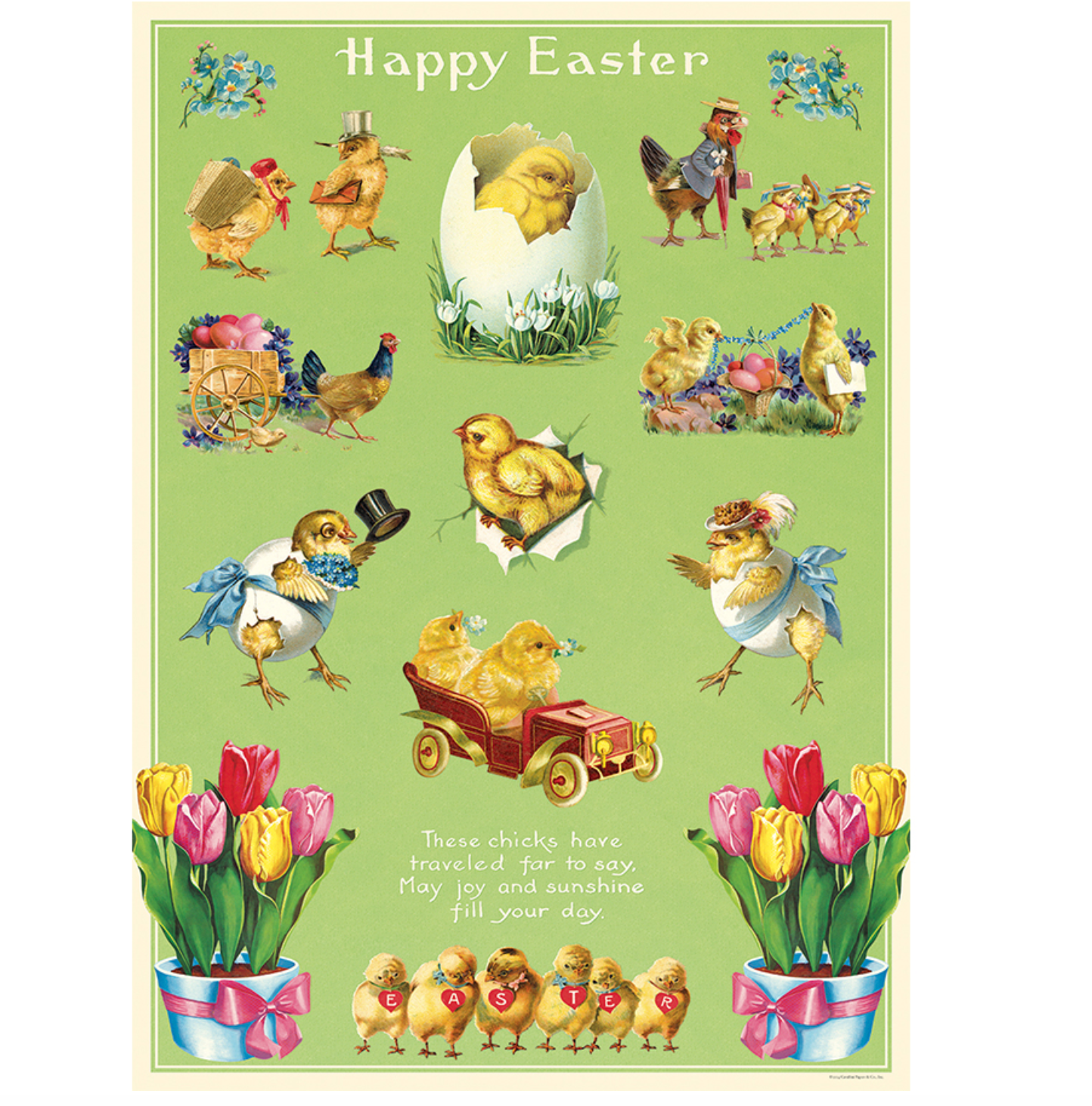 Easter Chicks Poster