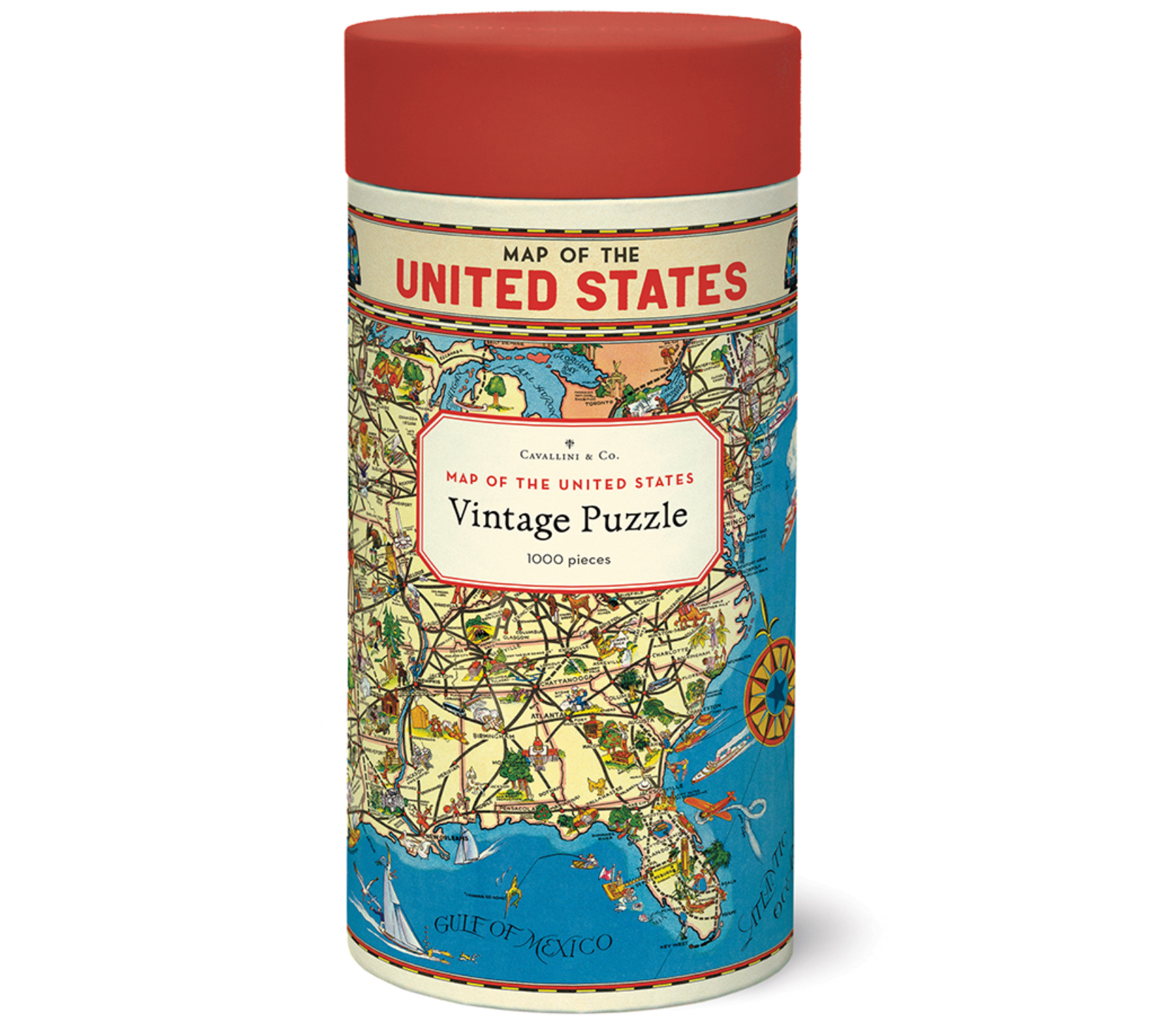 USA map 1000 Piece Puzzle