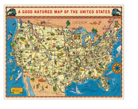 USA map 1000 Piece Puzzle