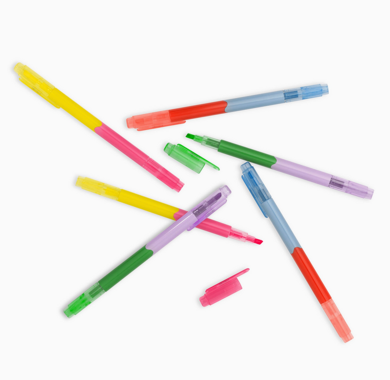 write-on Highlighter Set