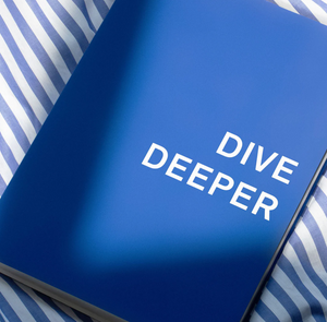 Pool - Dive Deeper Notebook - Soft Touch Cover