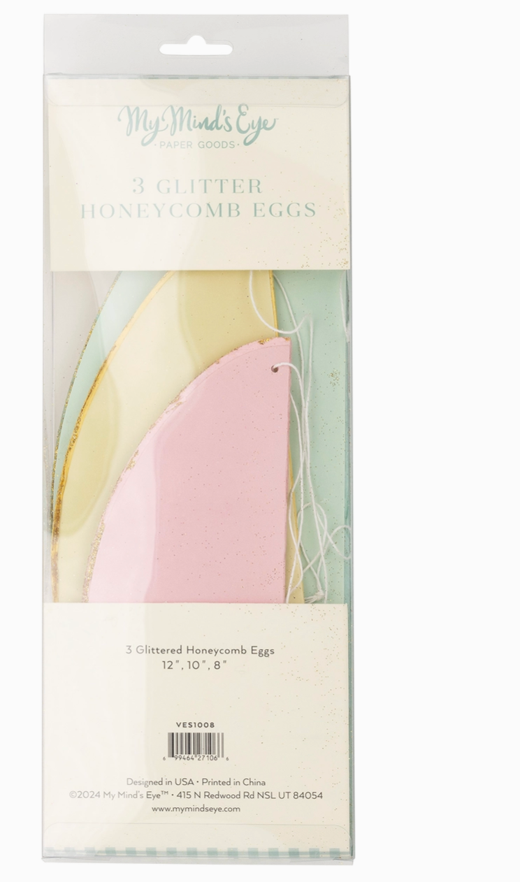 Vintage Easter Honeycomb Eggs