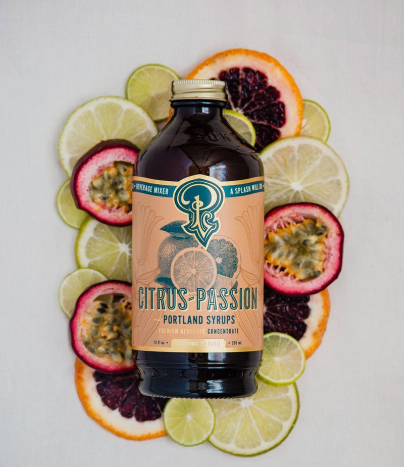 passion fruit citrus  syrup