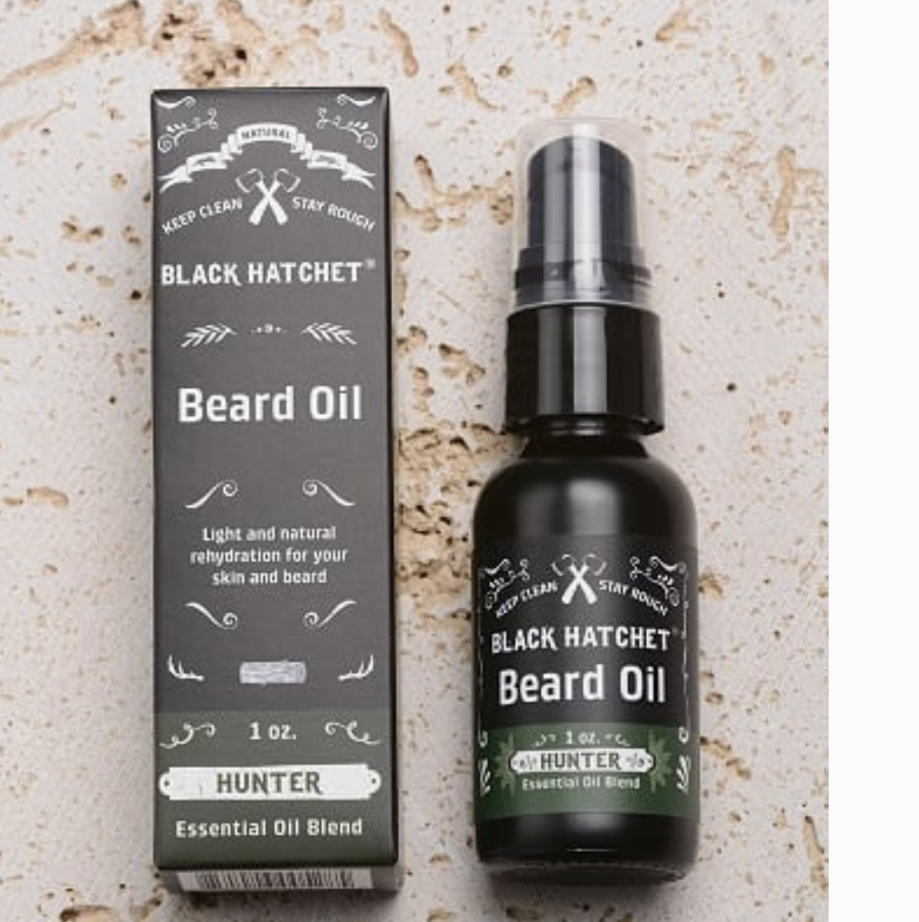 HUNTER: beard oil